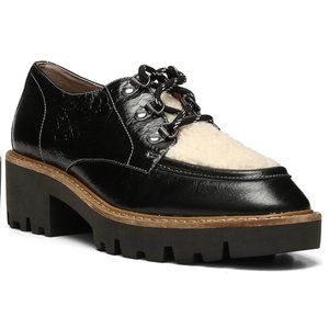 Donald Pliner Genuine Shearling Lug Sole Derby